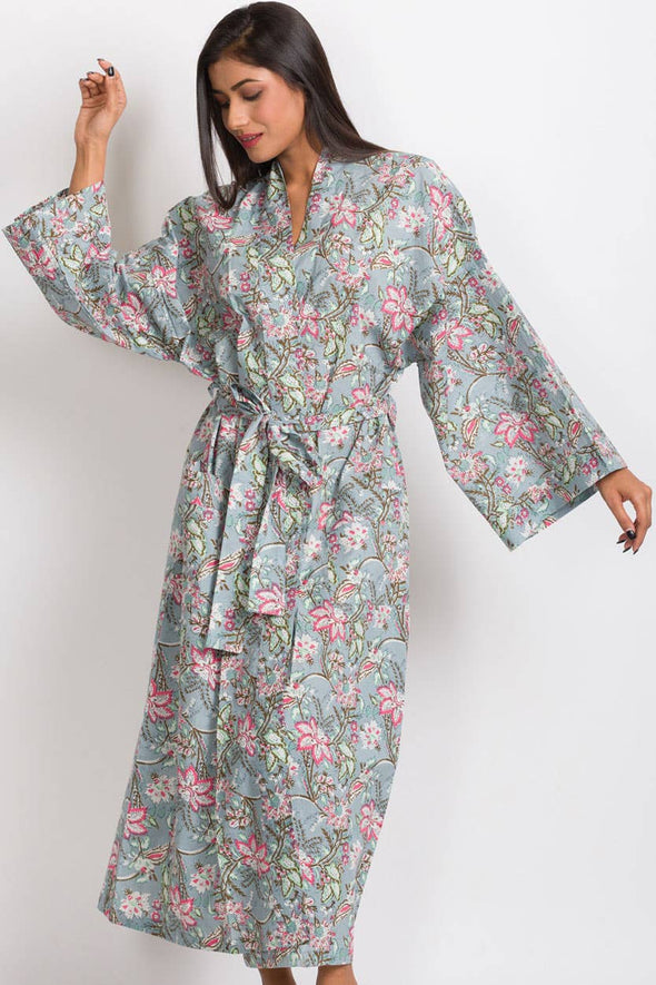 Cotton Kimono Robes Sevya Handmade