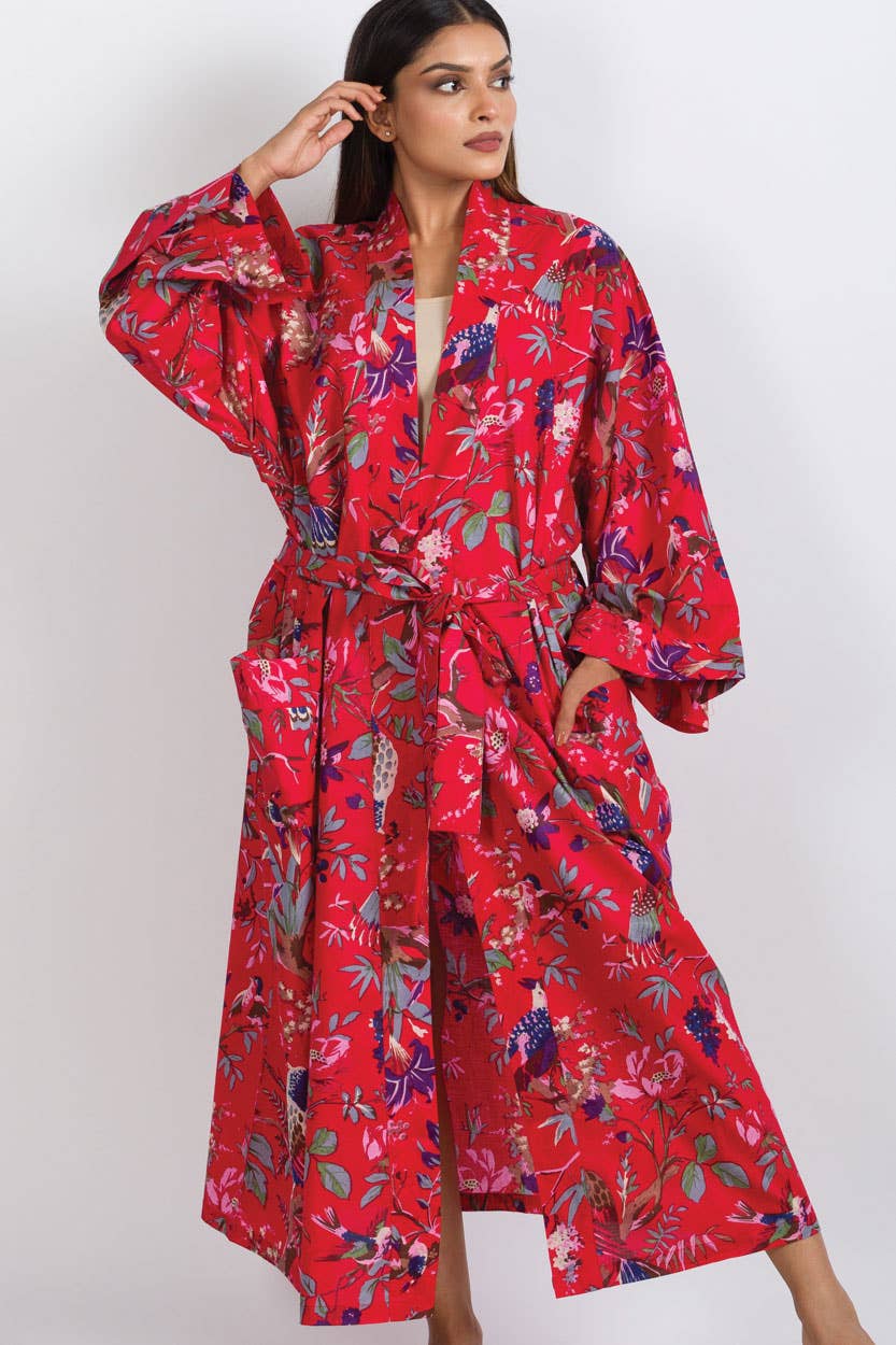 Cotton Kimono Robes Sevya Handmade