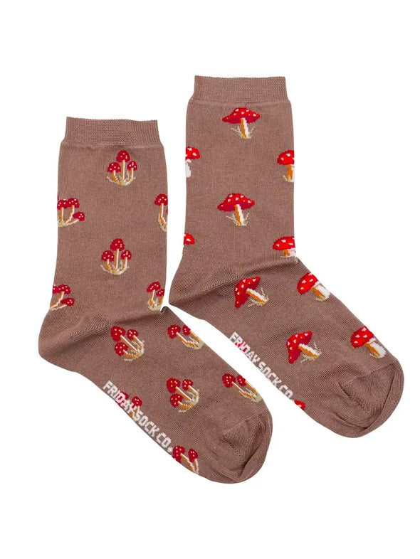 Women's Mushroom Socks