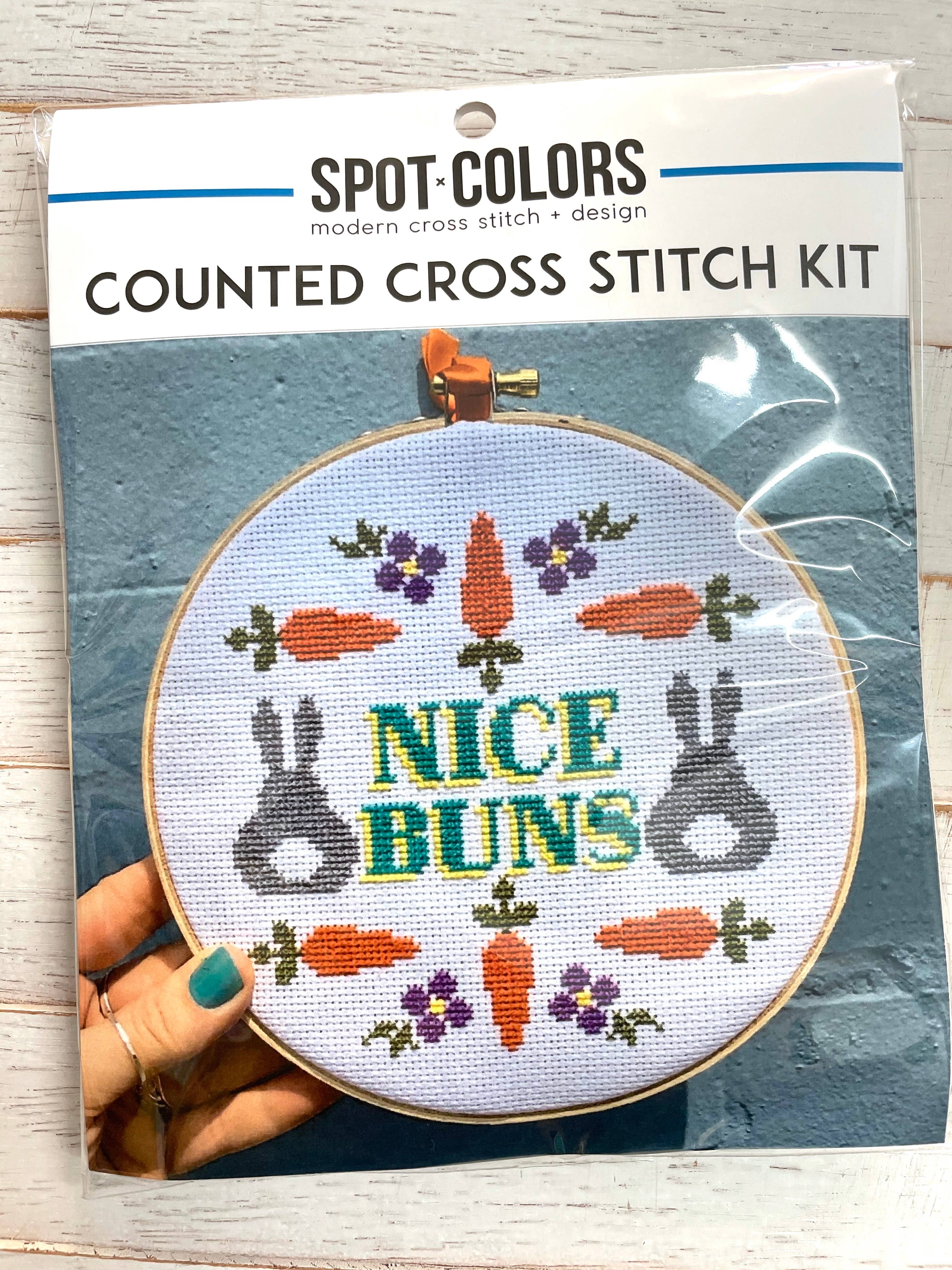 Nice Buns Cross Stitch Kit