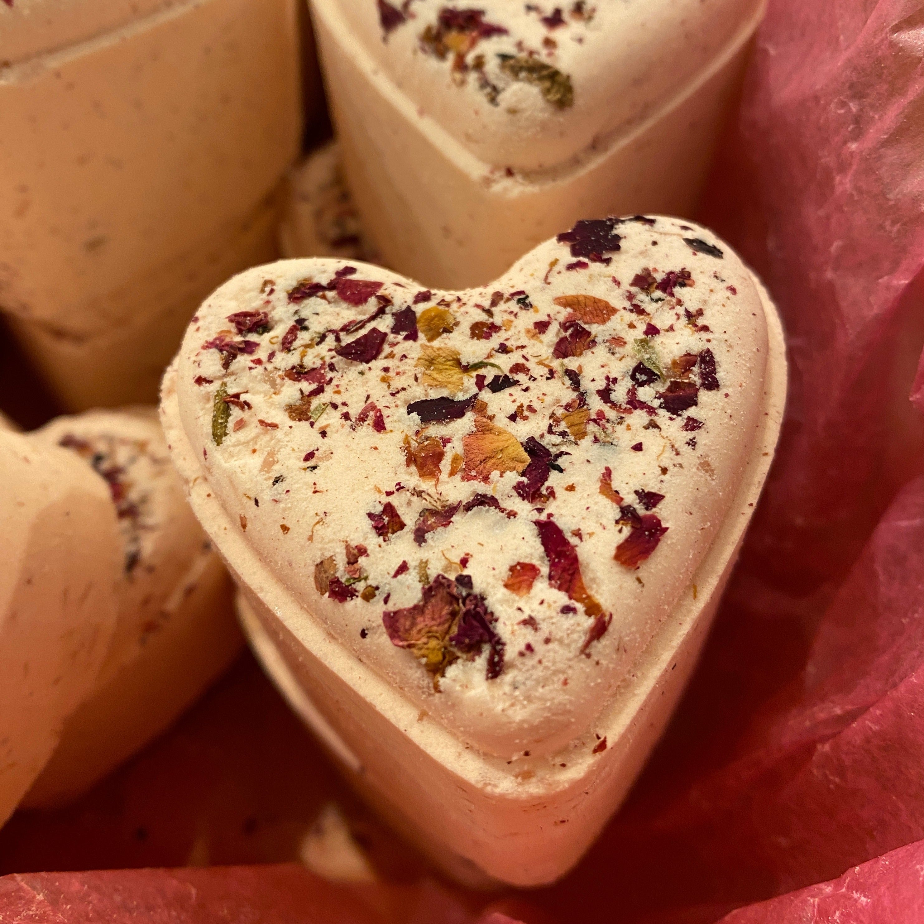 Potager Heart Bath Bomb