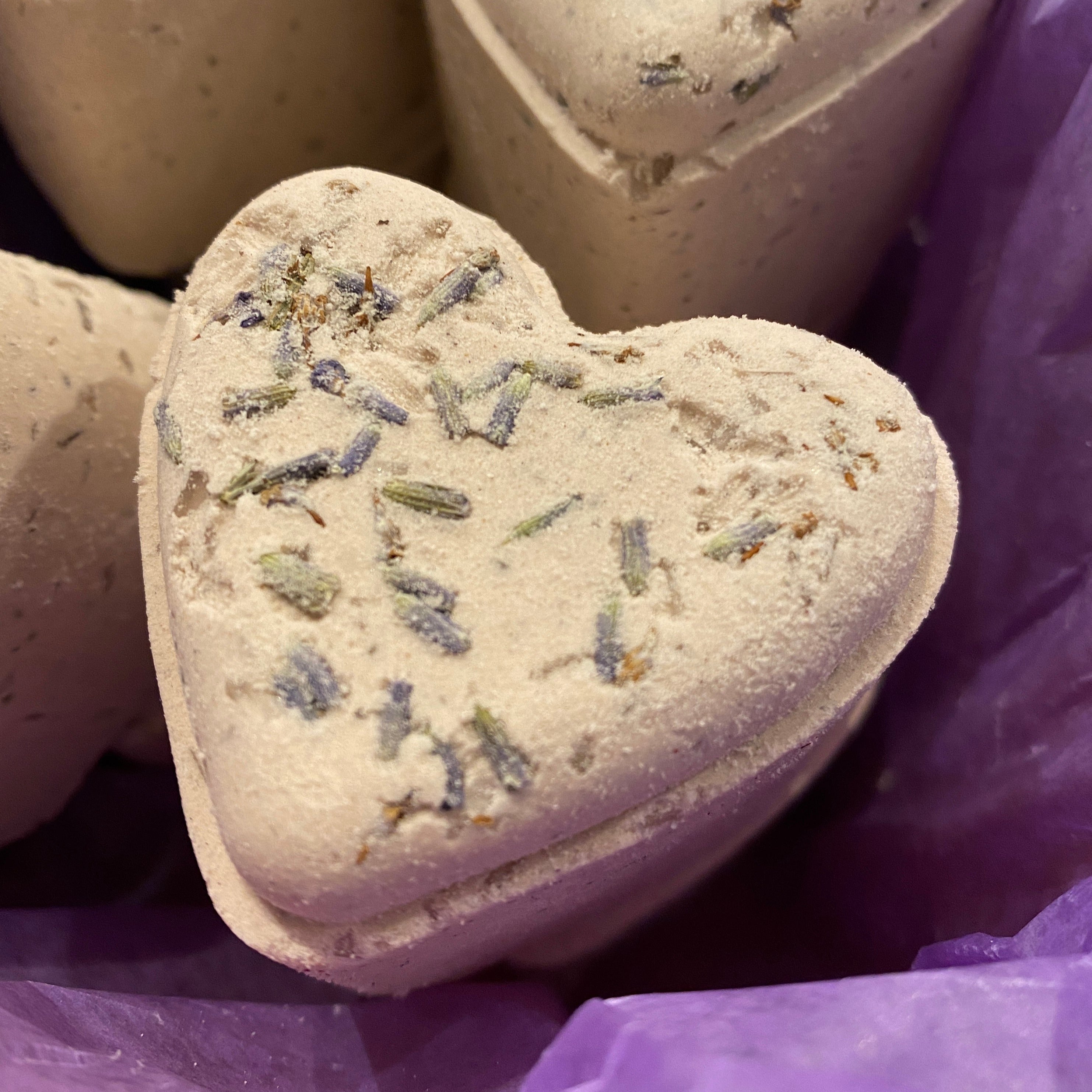 Potager Heart Bath Bomb