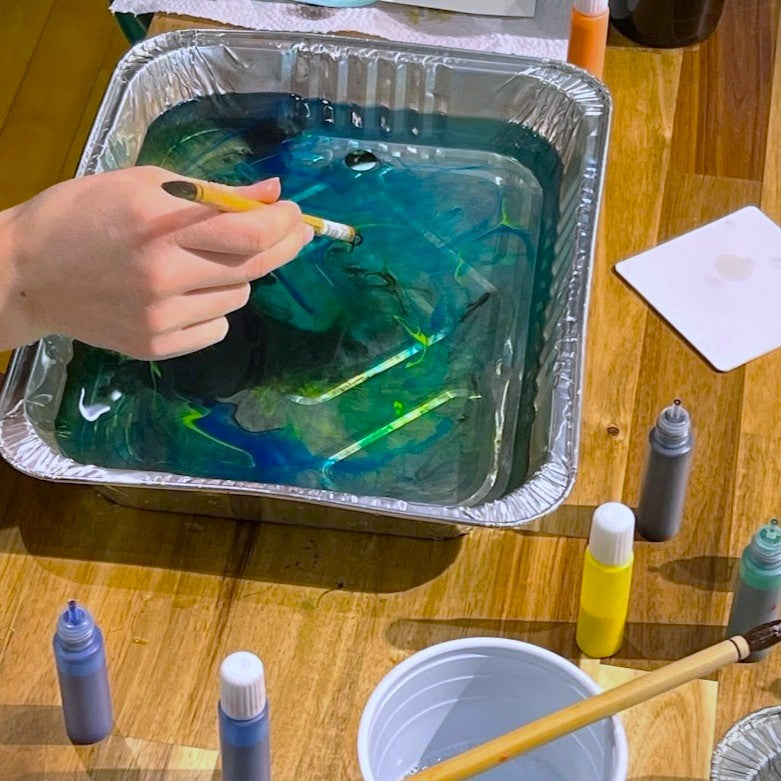 Japanese Paper Marbling