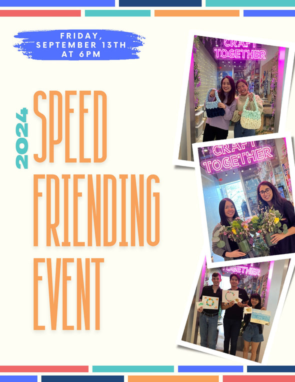 Speed Friending Event!