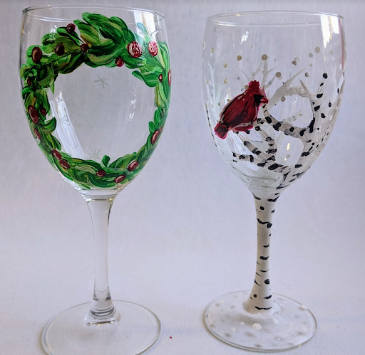 Holiday Glassware Painting (Cambridge)