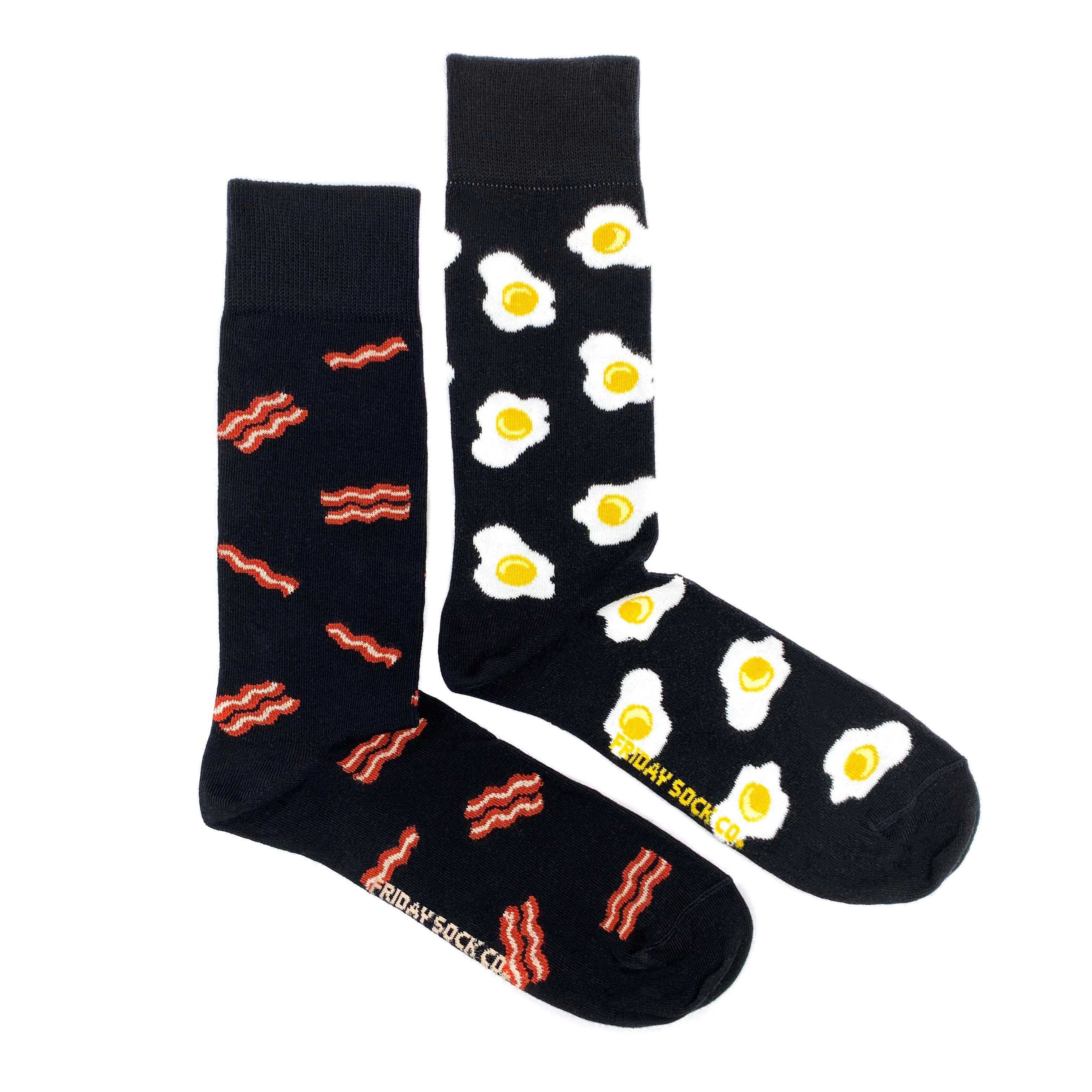 Socks | Bacon & Eggs | Breakfast | Fun Socks