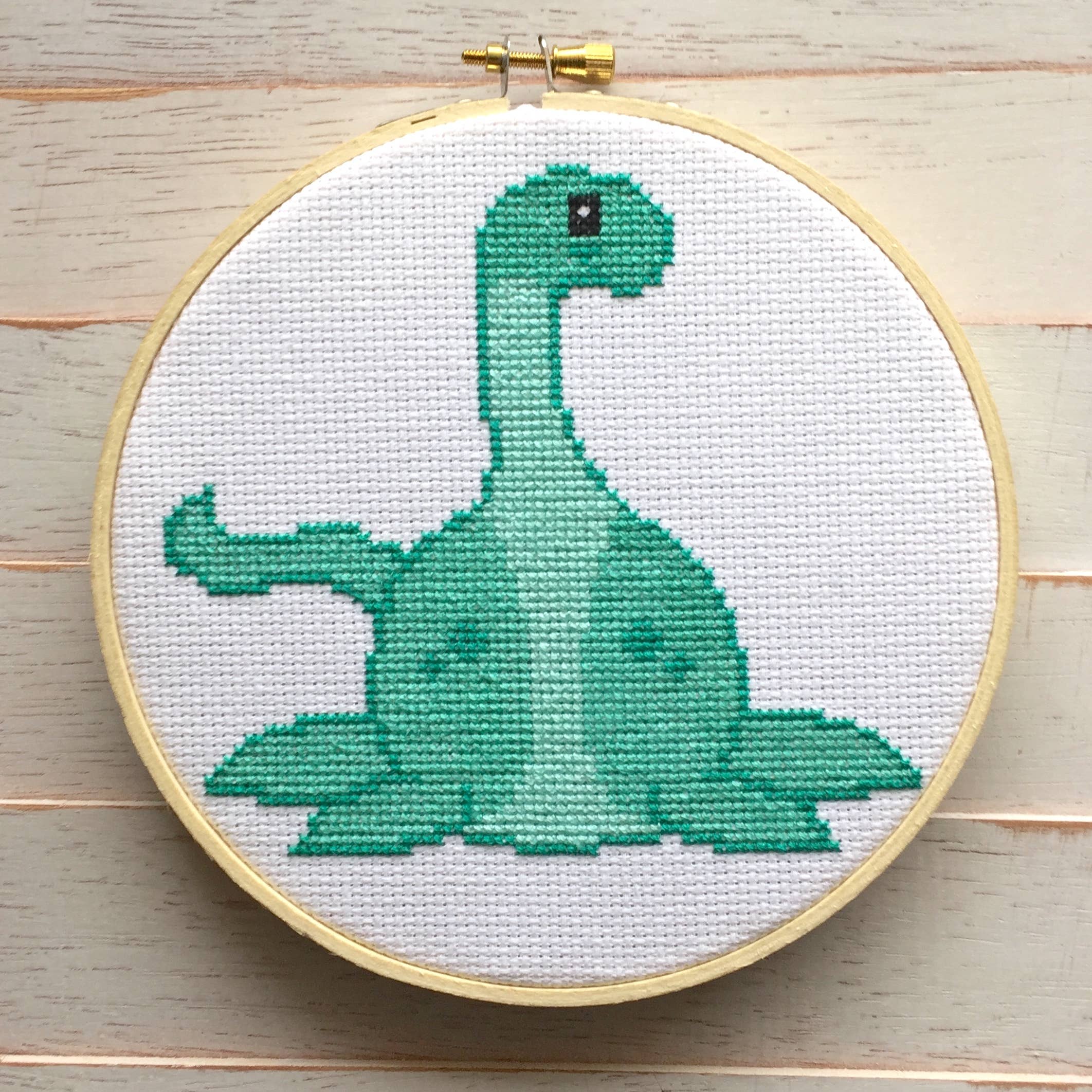 Lochness Monster Counted Cross Stitch DIY KIT