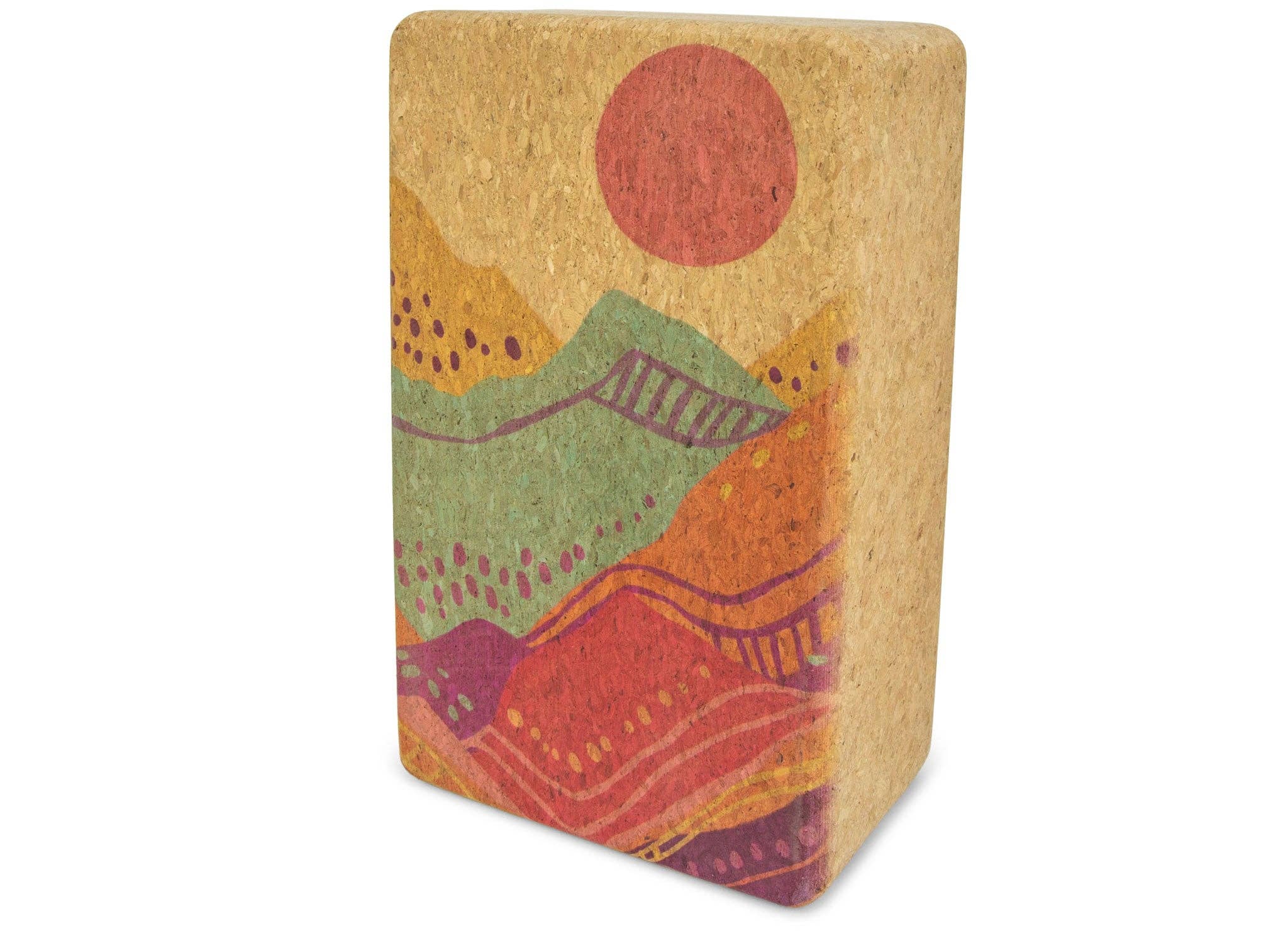 Spirit Rising Cork Yoga Block