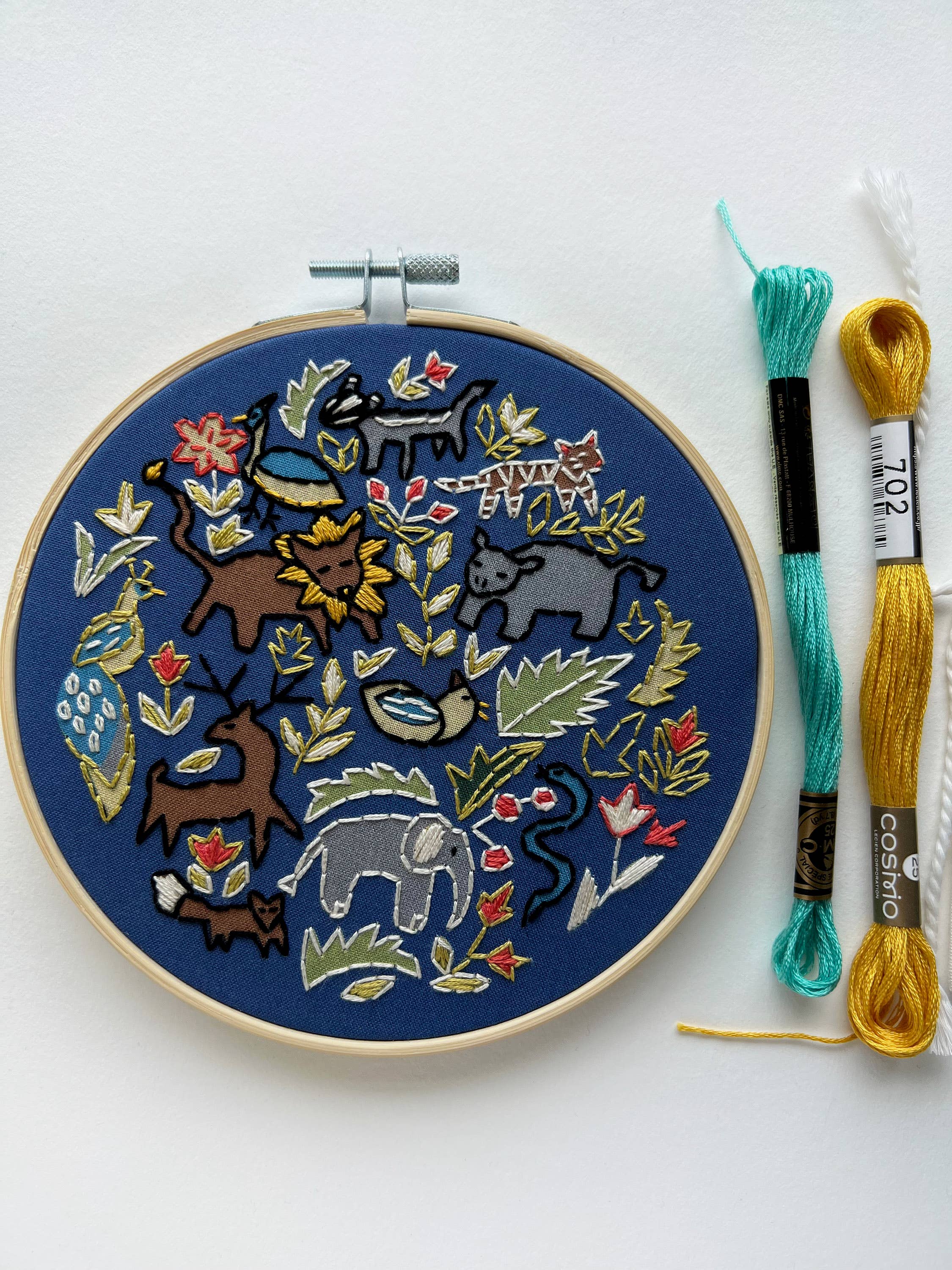 Wildlife Embroidery Kit