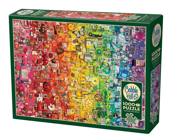 Colourful Rainbow 1000pc puzzle