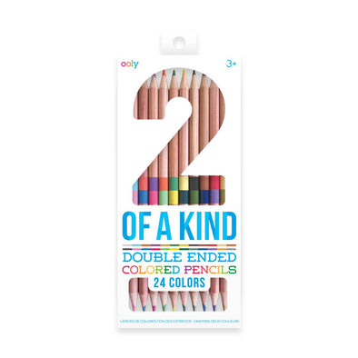 2 of a Kind Double Ended Colored Pencils