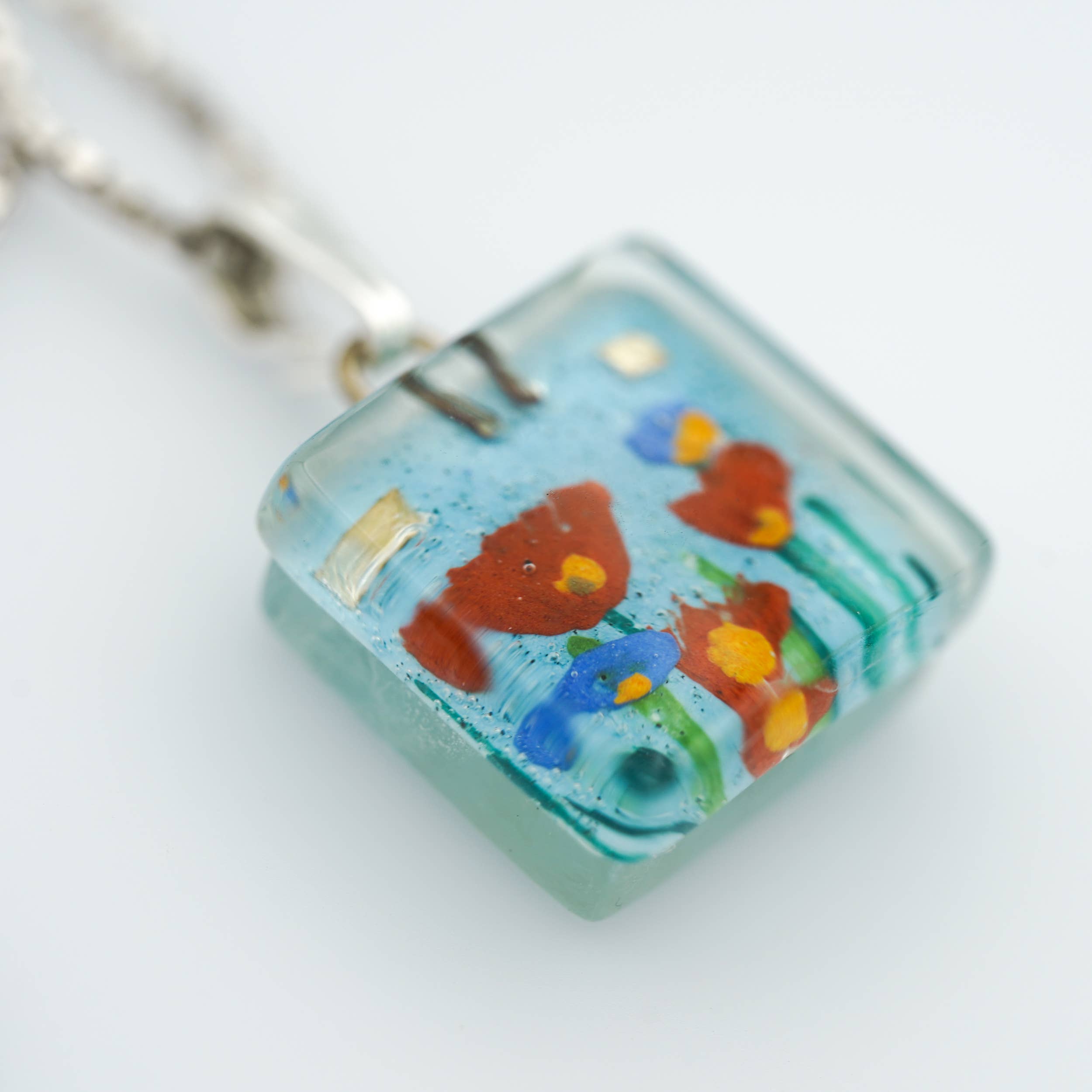 Stream Flowers Charm