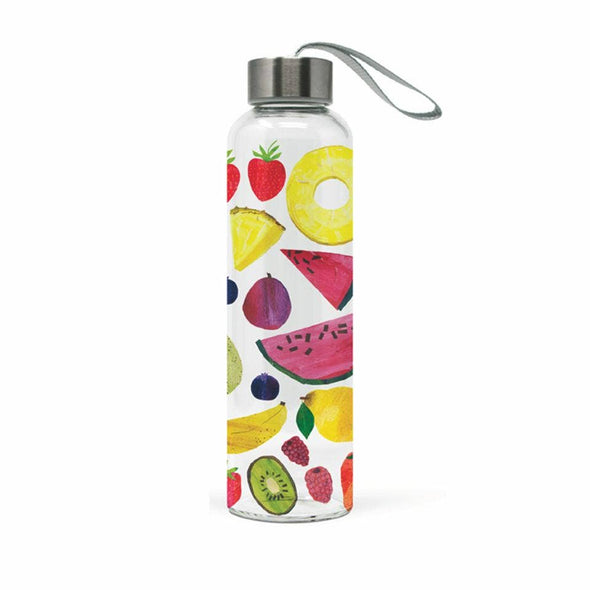 GLASS WATER BOTTLE - TUTTI FRUTTI