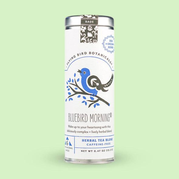 Bluebird Morning – 6 Tea Bag Tin