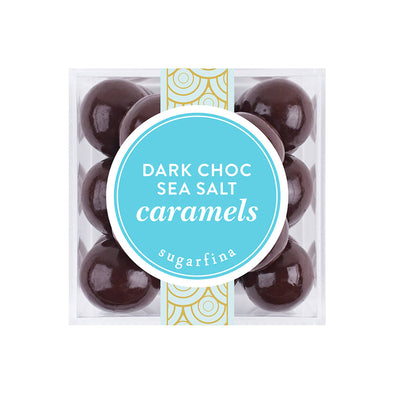 Dark Chocolate Sea Salt Caramels - Small