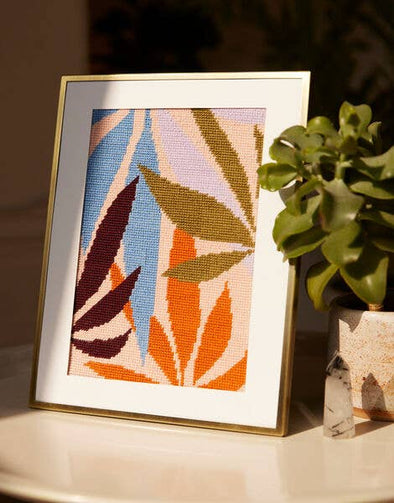 Wool and the Gang Palms Needlepoint Kit