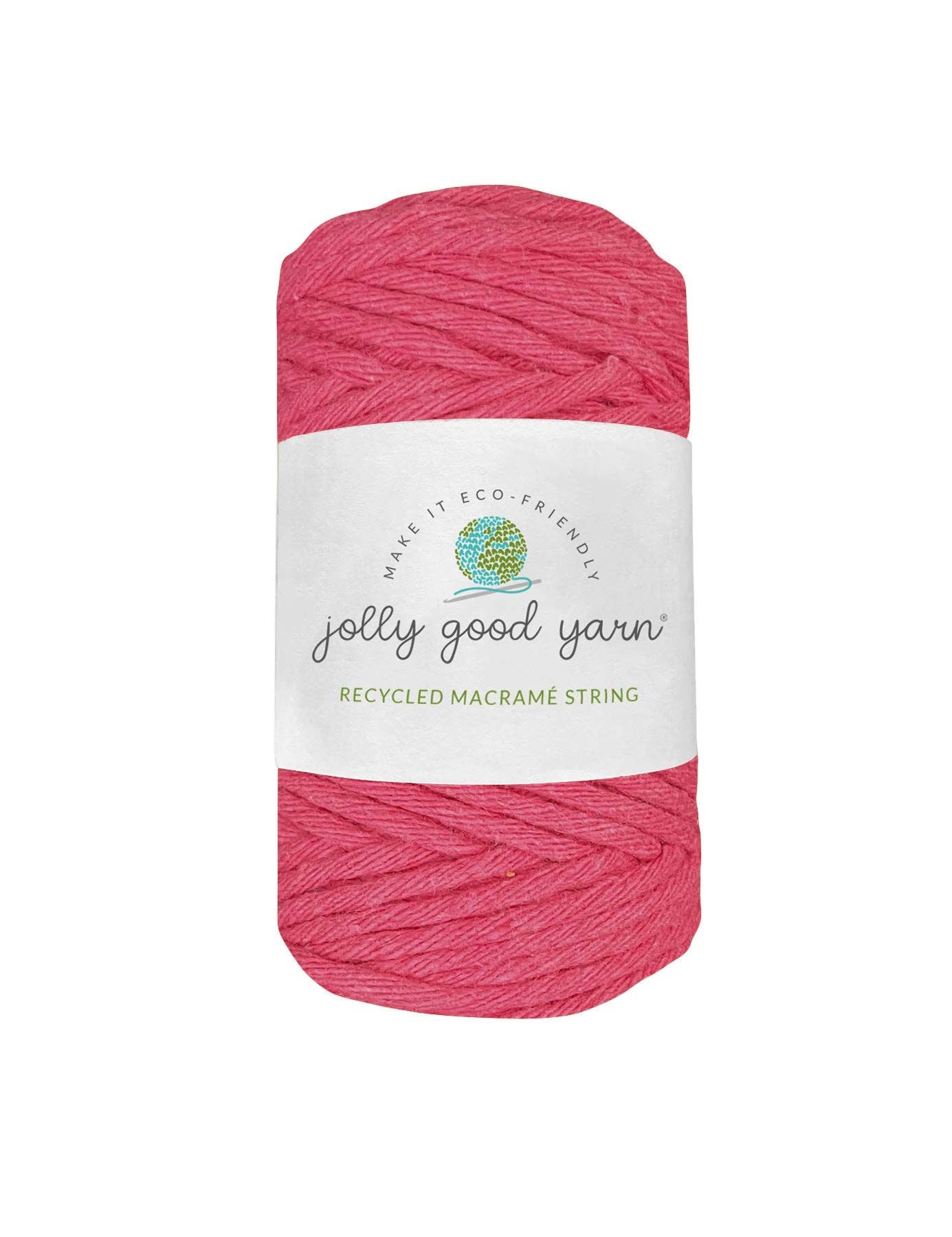 Colyton Pink 3mm Macrame String (50m)