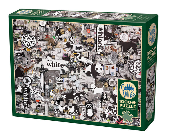 Black and White: Animals 1000pc puzzle