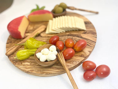 Olive Wood Round Board