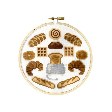 Bread Head Cross Stitch Kit