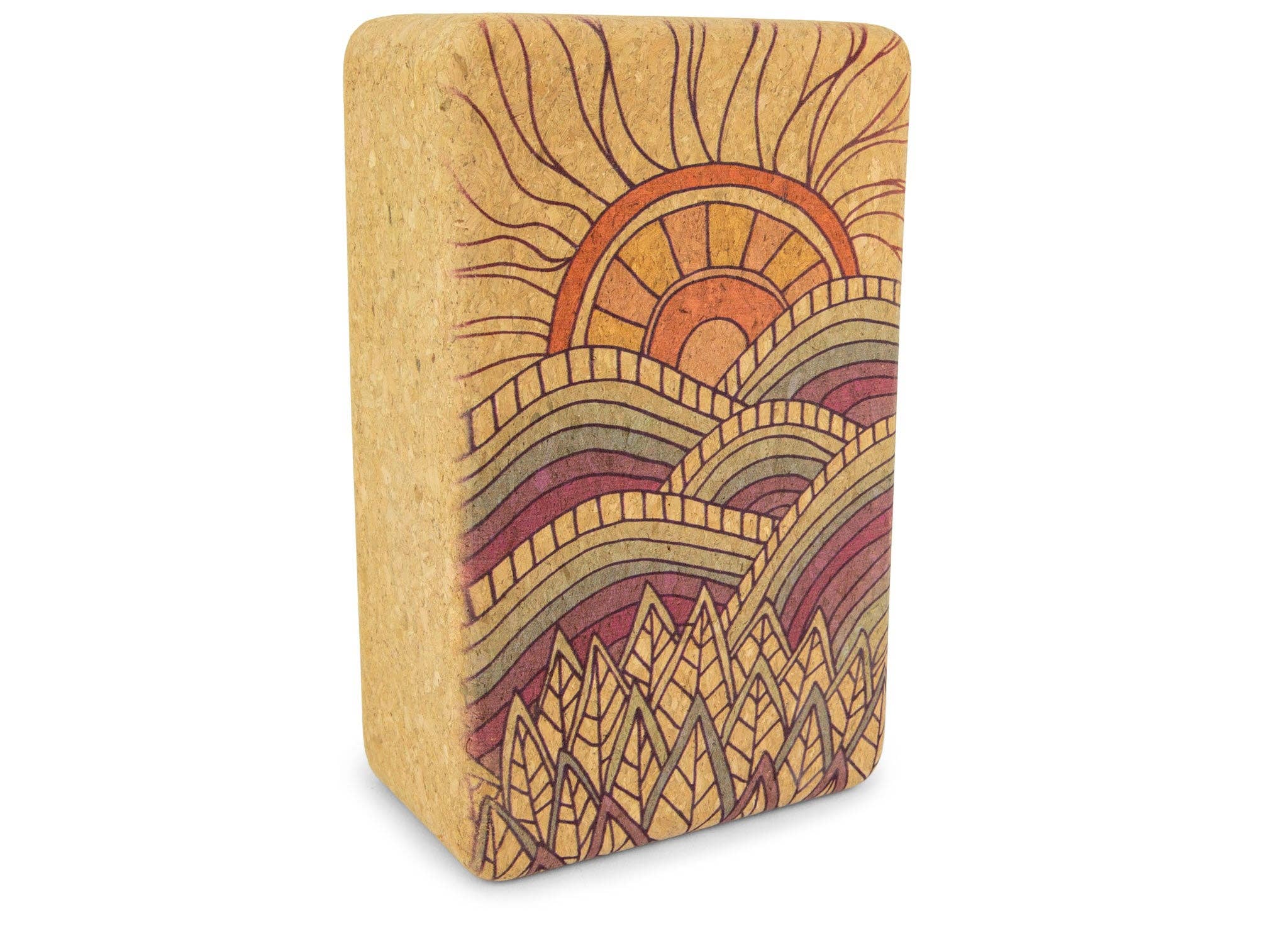 Mountain Magic Cork Yoga Block