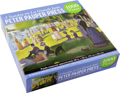 A Sunday on La Grande Jatte 1000 Piece Jigsaw Puzzle