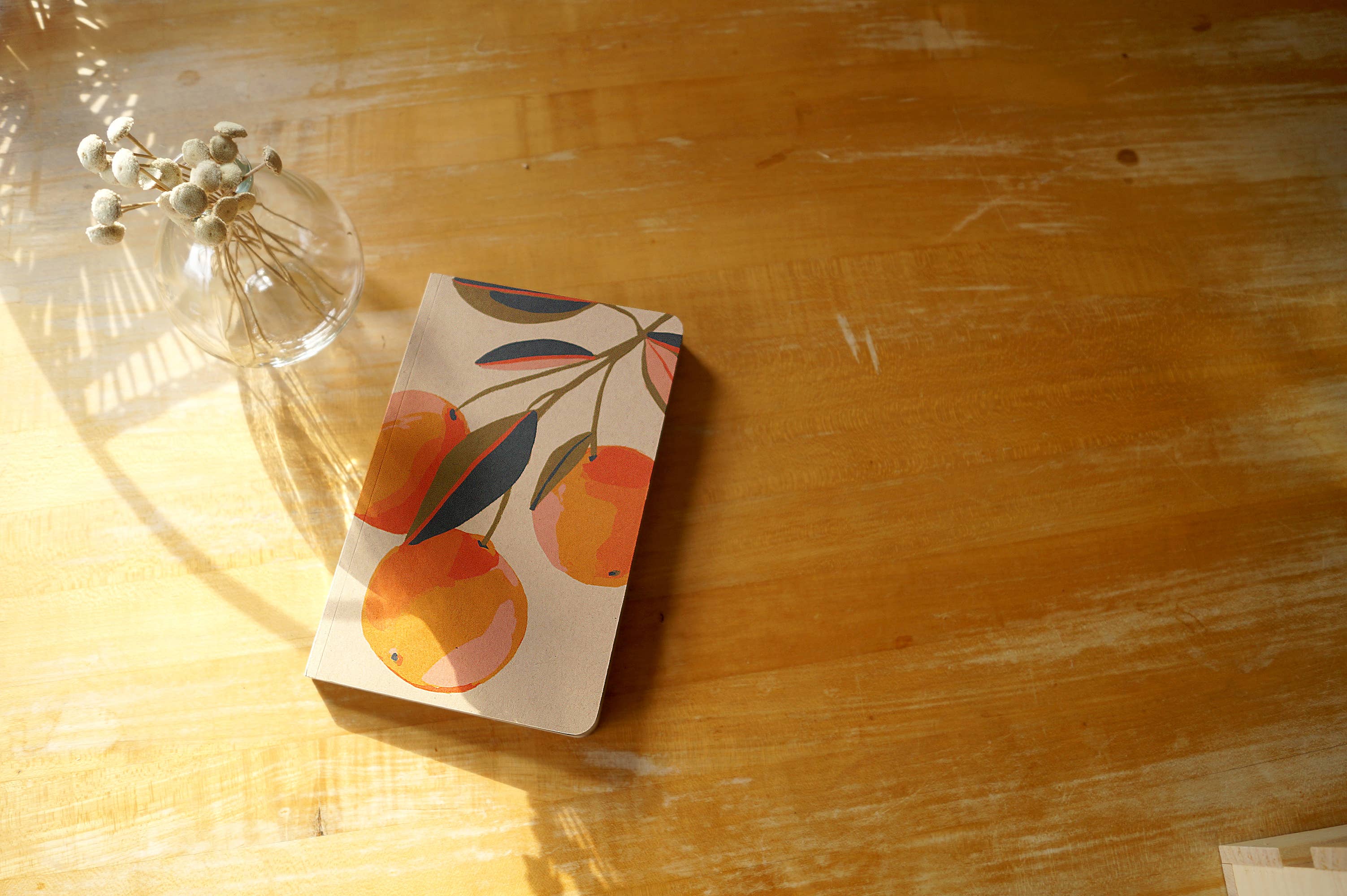 Orange Grove Kraft Layflat Notebook