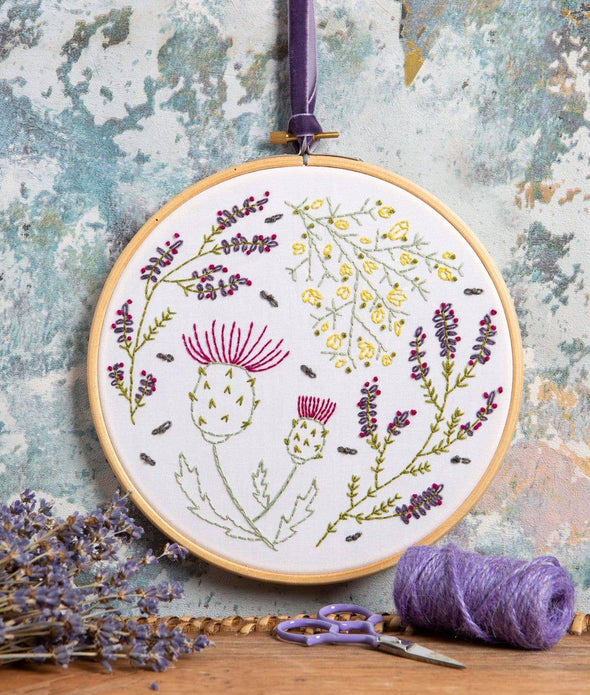 Highland Heathers Embroidery Kit