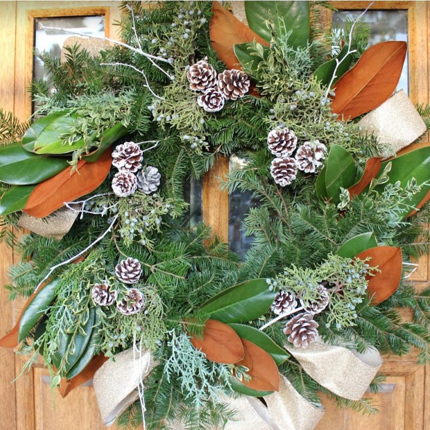 CanalSide Food + Drink Event: Evergreen Winter Wreath Making