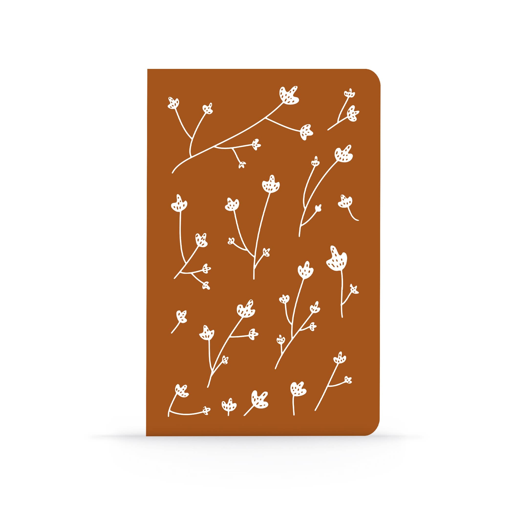 Silver Foil Samantha Classic Layflat Journal Notebook